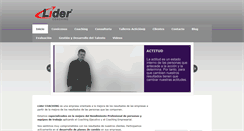 Desktop Screenshot of lidercoaching.com